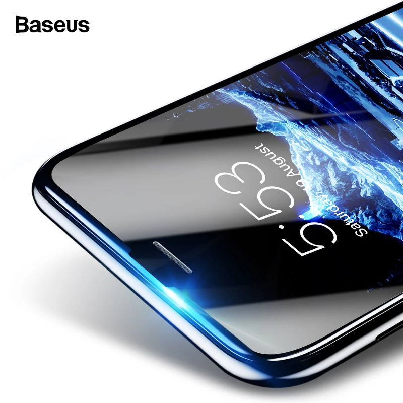 

Baseus 3D 0.23MM Screen Protector Tempered Glass For iPhone 8 7 6 6s Plus Soft Edge Narrow Side Toughened Glass Film For iPhone8