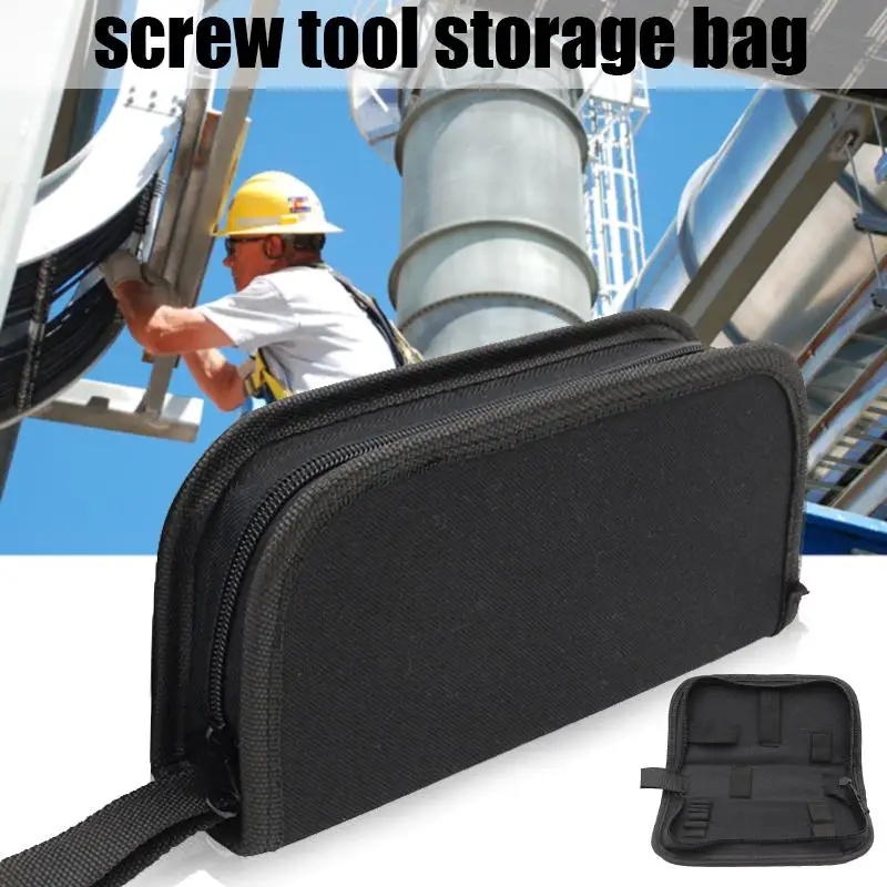

Screw Tool Storage Bag Screwdriver Hardware Accessories Tool Case 1PC J3