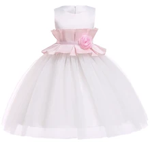 Летние Бальные платья, детские платья для девочек, свадебное платье принцессы, платье для девочек, вечерние платья, одежда для детей 2-6 лет