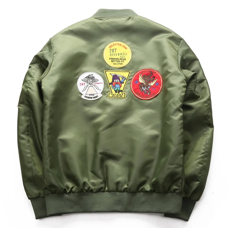 DIMUSI куртка-бомбер мужская Ma-1 летная куртка пилот ВВС Мужская Ma1 армейская зеленая мотоциклетная куртка и пальто 6XL, TA039