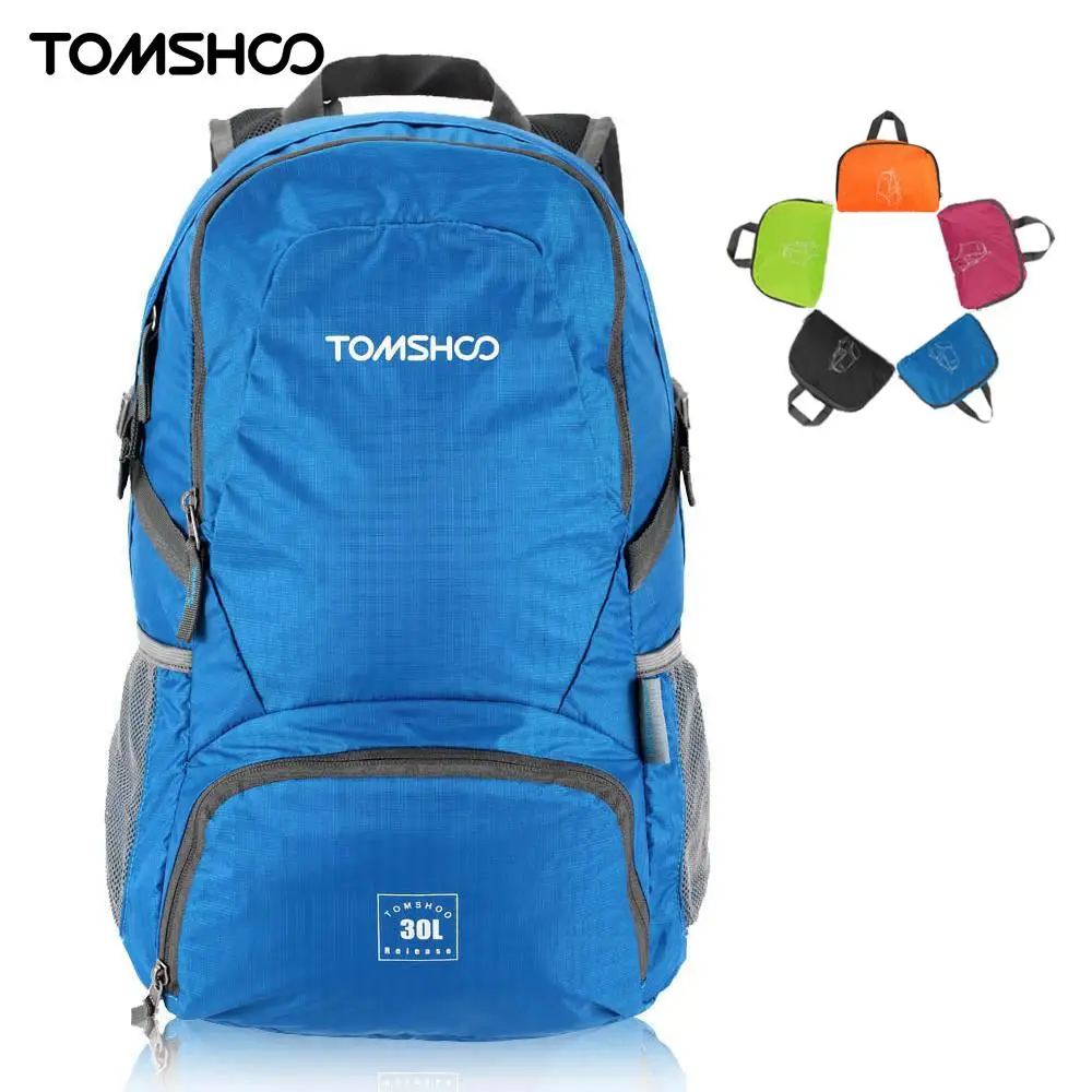 TOMSHOO Women Man 30L Climbing Bags Ultralight Nylon Outdoor Backpack
