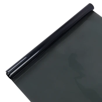 

Car Window Tint SUNICE 100% UV-proof Nano Ceramic Film Black Glass Tinting Window Sticker Sunshade Film for car home use 0.5x4m