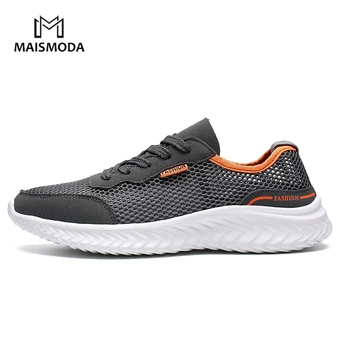 

MAISMODA Summer Men Running Shoes Breathable Light Weight Lover Couple Sport Shoes Comfortable Walking YL542