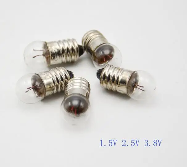 50 шт./лот sciential physical circuit test lamp beads 1 5 в 2 В 3 8 0 а фонарик освещение для экспериментов