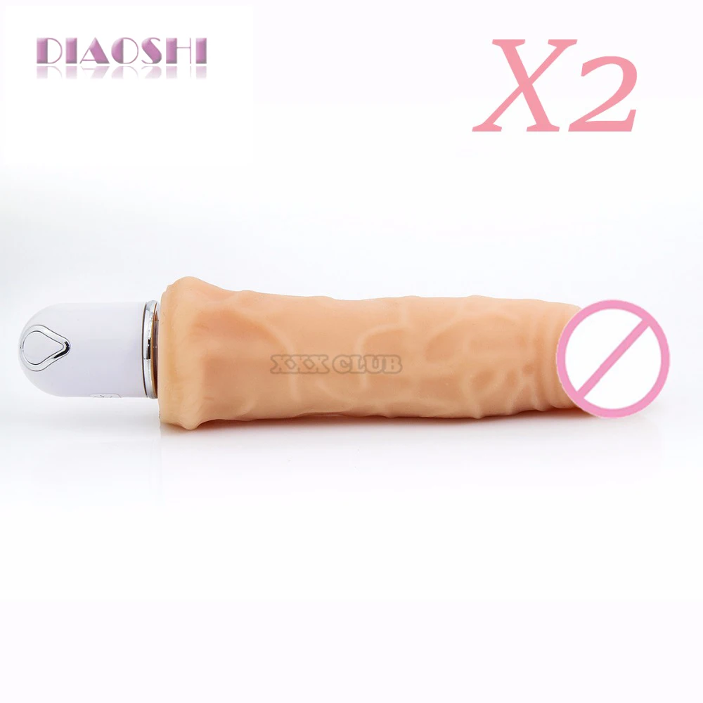 DIAOSHI 20.5cm Super Soft flexible Silicone dildo, Realistic Vibration dildos, penis vibrator, Sex Products, Dick Toy for women