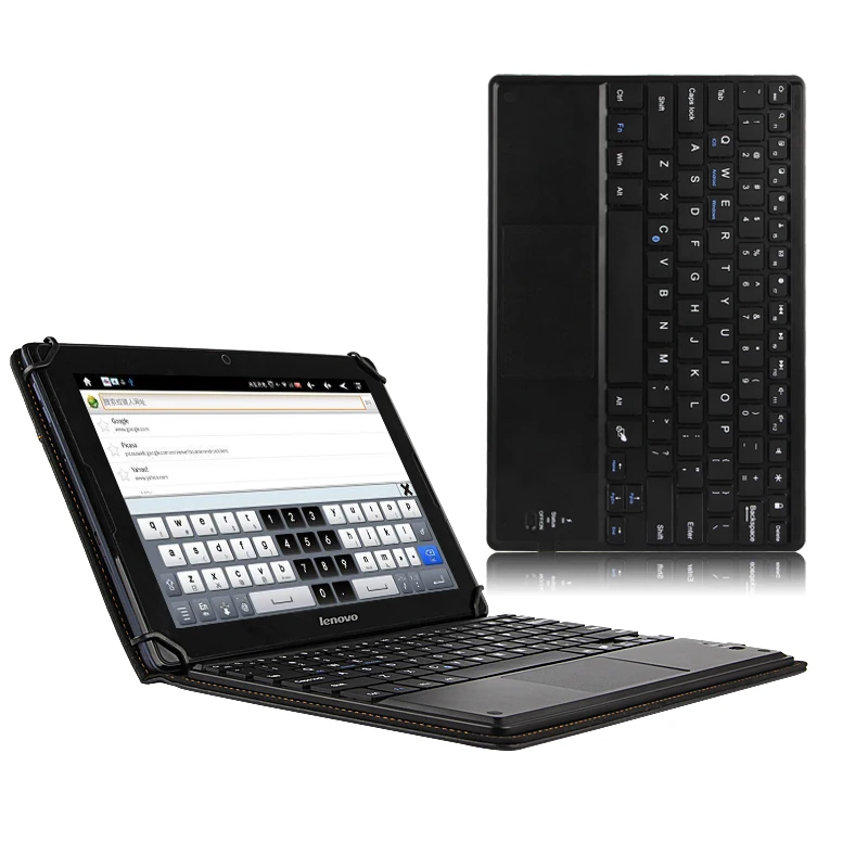 

Universal 10.1'' Removable Wireless Bluetooth Keyboard Case For Onda V10 pro V18 pro V10 Plus PU Leather stand cover funda + Pen