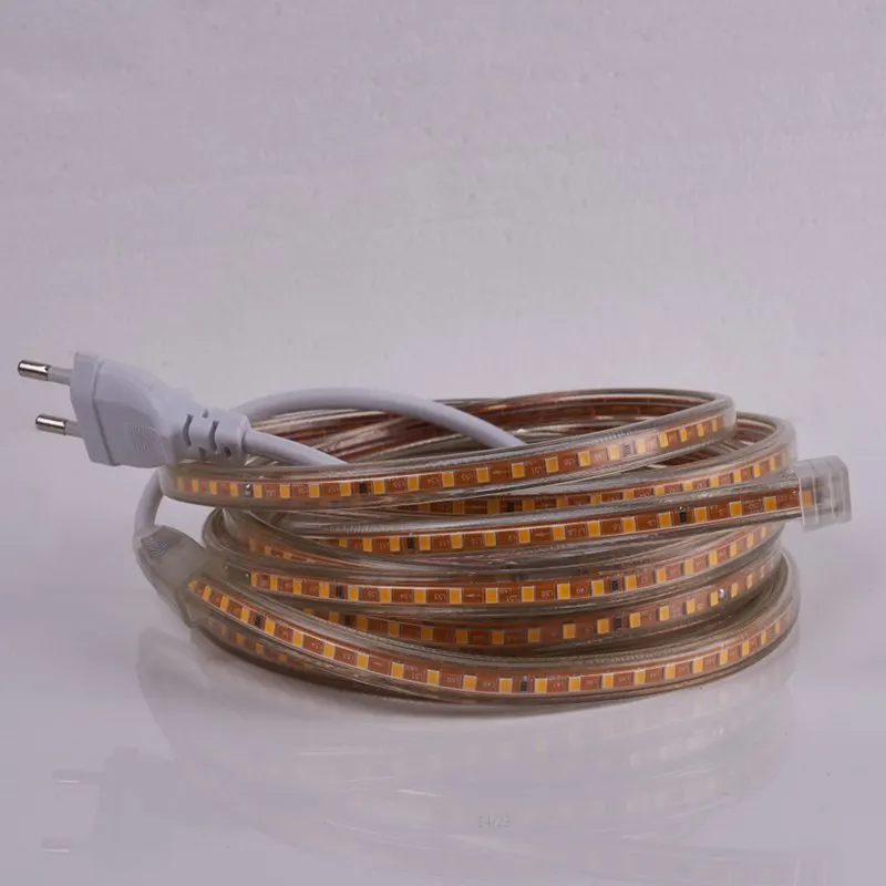 Гибкая СВЕТОДИОДНАЯ лента SMD 2835 120 В переменного тока светодисветодиодный s /m ip67
