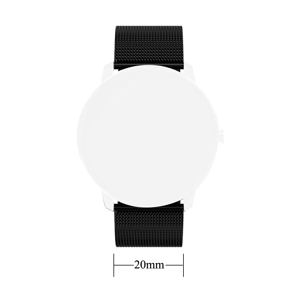 SENBONO стальной ремешок часы стальной ремешок Ремешок для Xiaomi Amazfit Bip Youth Ticwatch2 CF007H напульсники V6 Smart Band