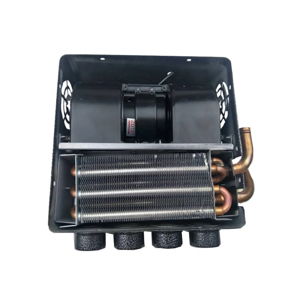 DC12V 4 порта Автомобильный медный Железный нагреватель монтажные кронштейны набор автомобильный компактный нагреватель+ переключатель скорости