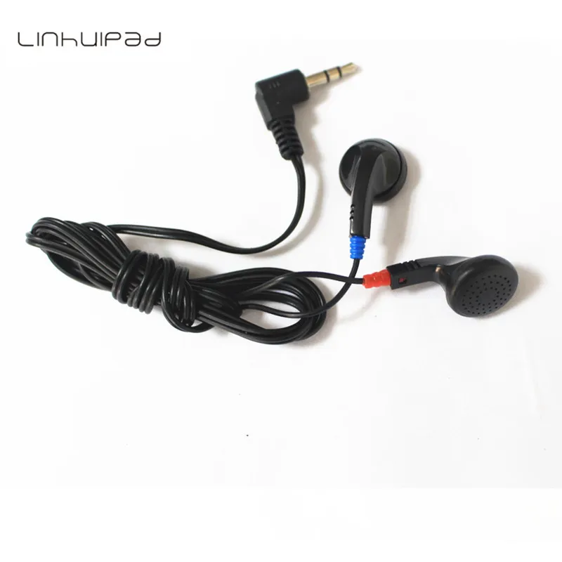 Linhuipad DE 05 Cheap earbuds airline disposable earphones