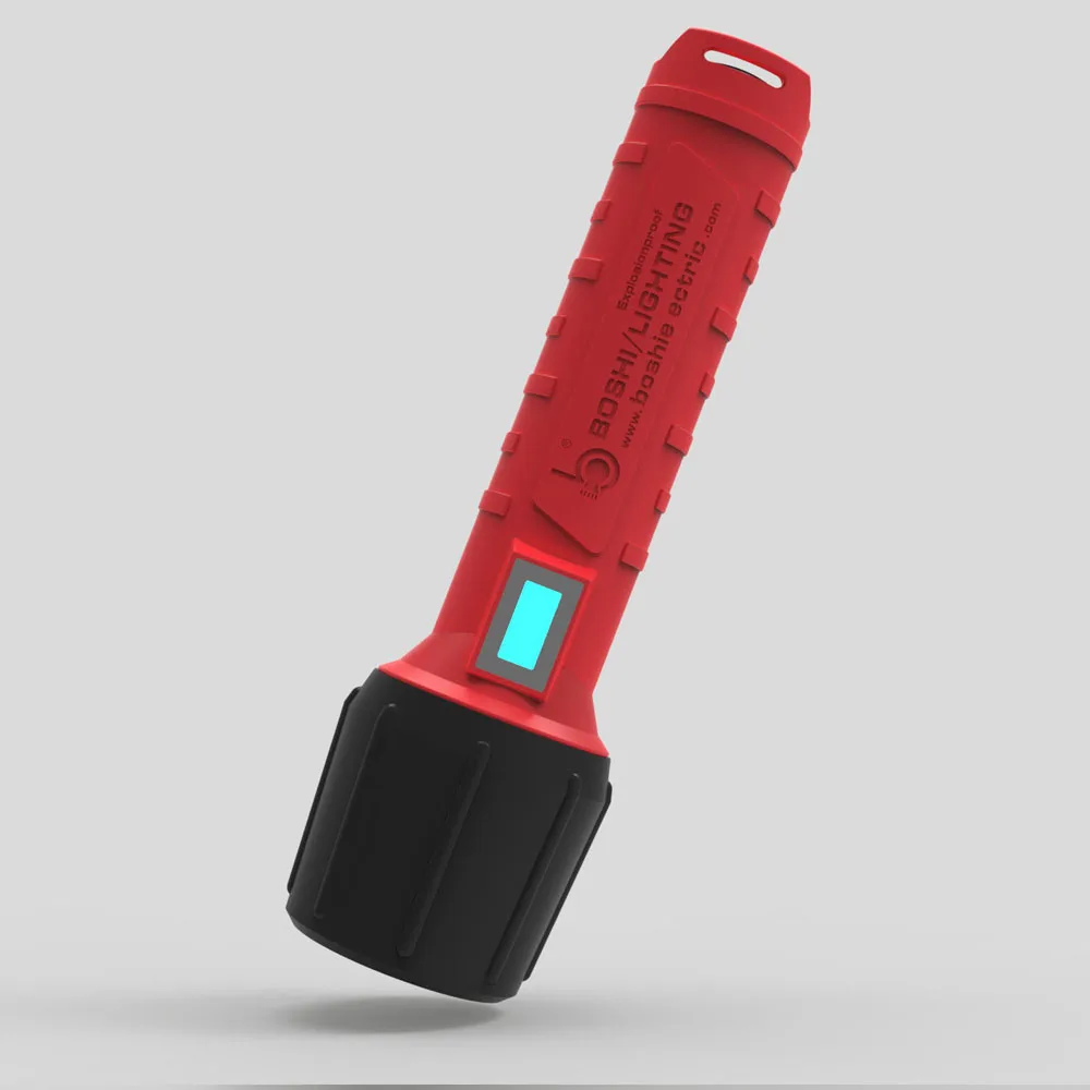 3W 3100mAh Explosion-Proof Rechargeable LED flashlight SP-1 Waterproof high power flashlight with CE+ IP68 Waterproof
