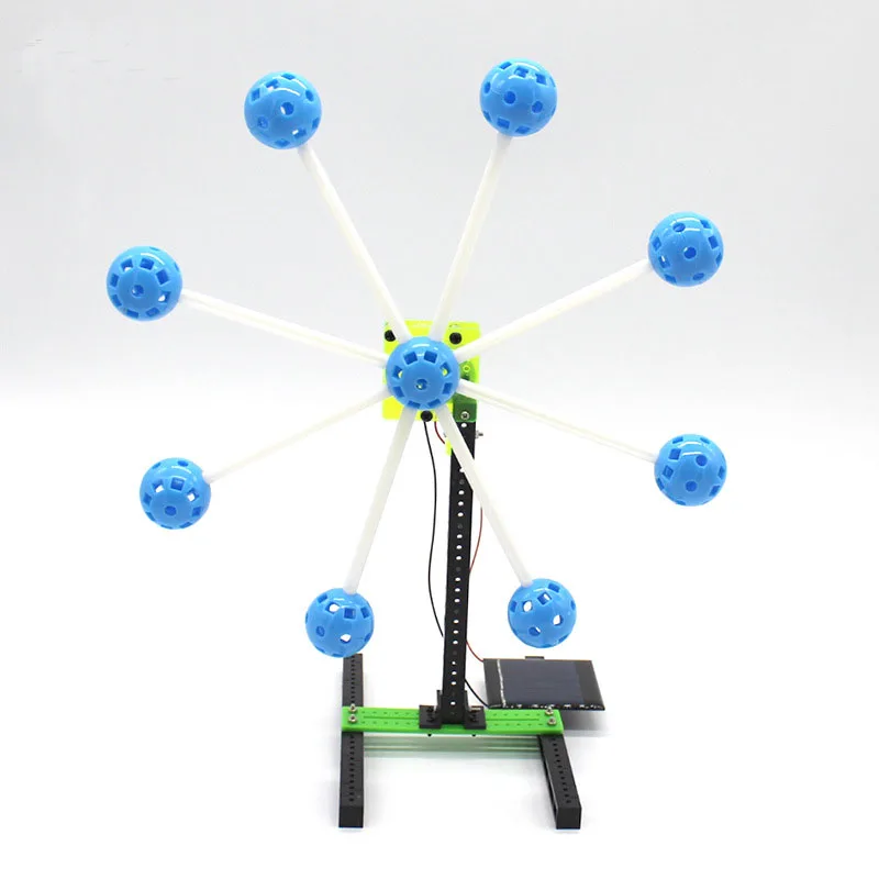 

Creative Science Experiment DIY Solar Energy Ferris Wheel Handmade Toys Kids Puzzle Solar Toy Physical Teaching Resources
