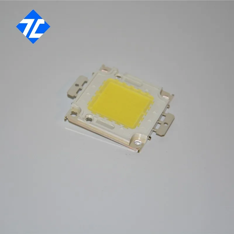 50 шт./лот Самый дешевый 8000 9000лм 24X48Mil 100 Вт COB led интегрированная Высокая мощность