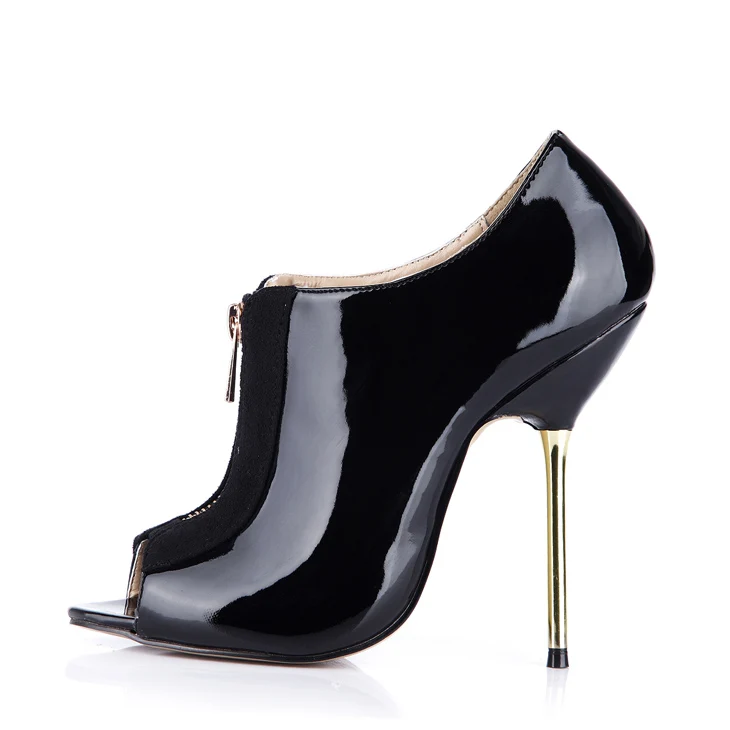 Black Patent Leather Boots (1)