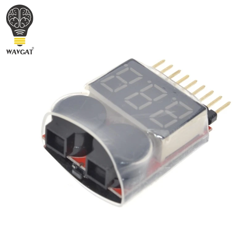 Низковольтный зуммер сигнализации 1 8S Lipo/li ion/Fe Напряжение батареи 2 в тестер самый