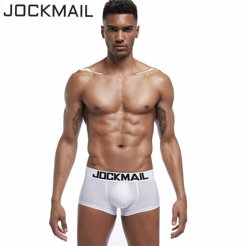 Трусы боксеры JOCKMAIL мужские Брендовое пикантное нижнее белье крутые дышащие
