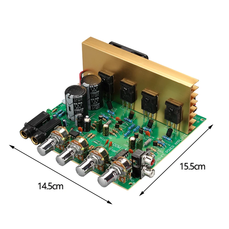 Аудио усилитель плата 2,0 канала 100 Вт высокой мощности сабвуфер усилитель доска DIY усилители Hifi стерео усилитель для домашних колонок