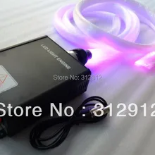 45 Вт dmx rgb светодиодный волоконный двигатель+ 1200 шт. 0,75 мм Диаметр 4 М длинные PS Оптическое волокно