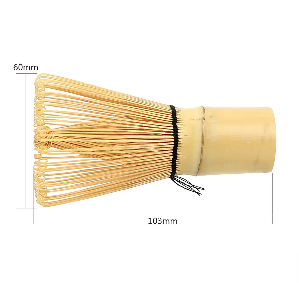 NICEYARD 100 Matcha Green Tea Powder Whisk Japanese Ceremony Bamboo Chasen Teaware Tea Brush Kitchen Accessories Tea Tool