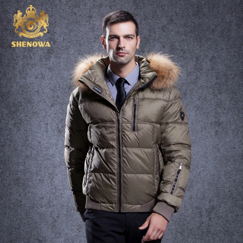 Shenowa New Down Jacket Winter Parka 