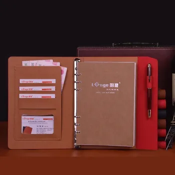 

Efficiency of office stationery multi-functional business notebook Handbook Creative notebook A5 loose-leaf notebook