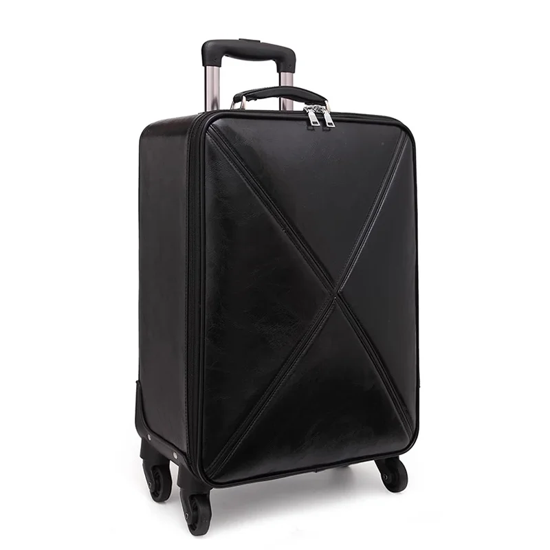 CALUDAN Модный популярный багаж на колёсиках из полиуретана, Женский Универсальный чемодан на колесиках, чемодан на колесиках, мужской деловой чемодан, 1" 20" 24 дюйма