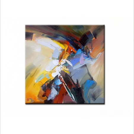 

Handpainted Free Shipping Modern Abstract Pictures on Canvas Oil Painting on Canvas Gorgeous Wall Art for Home Decor