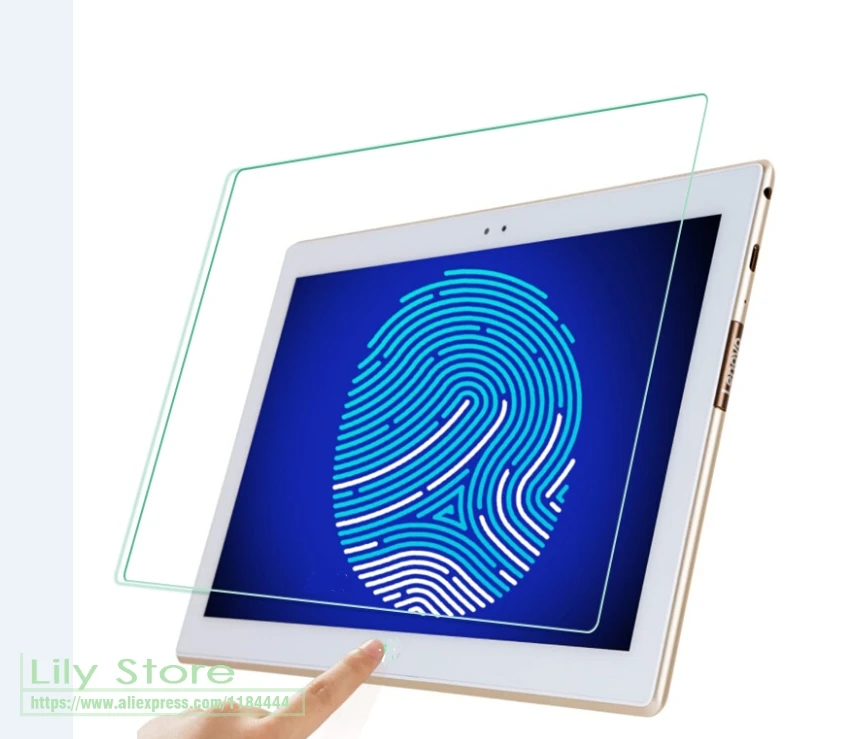

10.1 inch / 10 inch Size:235*165mm Universal Tempered Glass Screen Protector Tablet Protective Film with Safely Box Size Glass