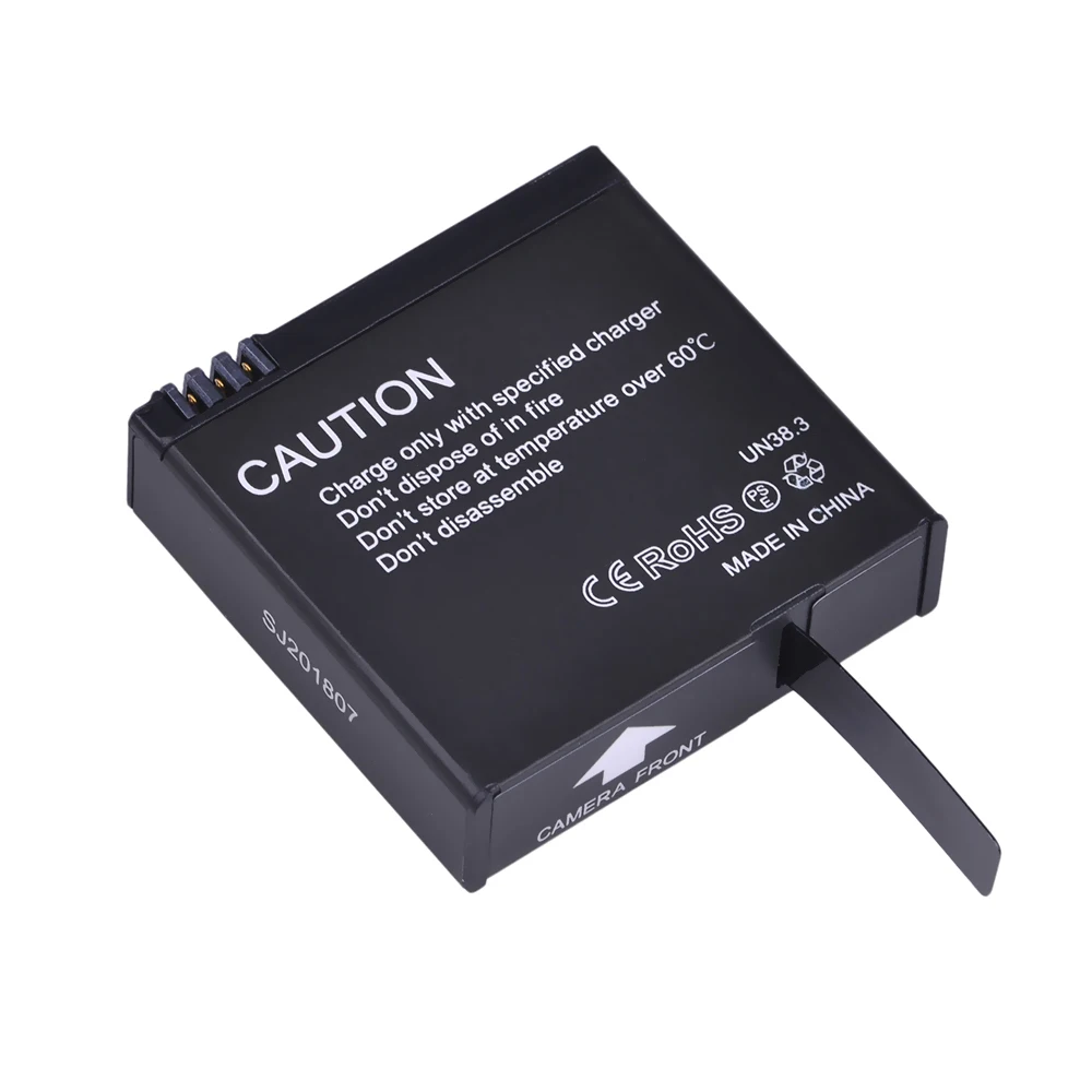 Câmeras de Ação 3-slots de Bateria + Led Usb para Sjcam Original Sjcam Sj8 4 Série Carregador Pro - Plus ar Pcs 1200 Mah - Image 3