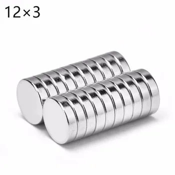 

10PCS 12mm x 3mm Super Strong Round Disc Magnets 12*3 12x3 Rare Earth Neodymium Magnet N42 12mm*3mm