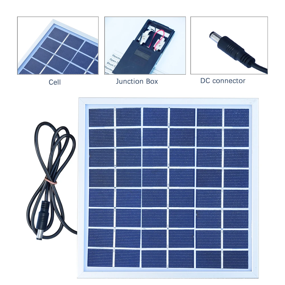 min solar panel power fish tank Oxygen Pump for aquarium Water Aerator Oxygenator 12v  Air stone Pond Aerator accessories air