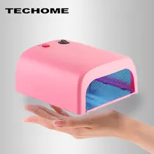 Профессиональный 36 Вт УФ-светильник для ногтей Сушилка для ногтей инструменты для дизайна ногтей для всех Гель-лак для ногтей с кнопкой 120s идеальное решение для большого пальца