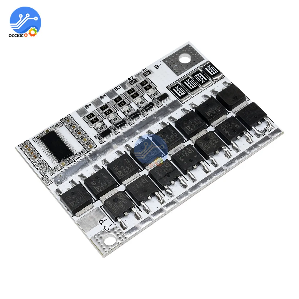 BMS 3S 4S 5S 12V 16 8 V 21V 100A 18650 Литий Батарея защиты плата Перезаряжаемые PCB платы