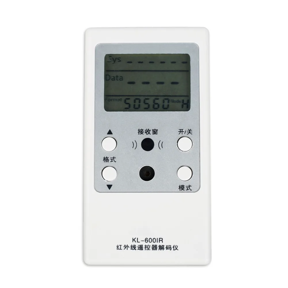 1pcs TV IR Remote Control Decoder Tester Infrared Control Testing