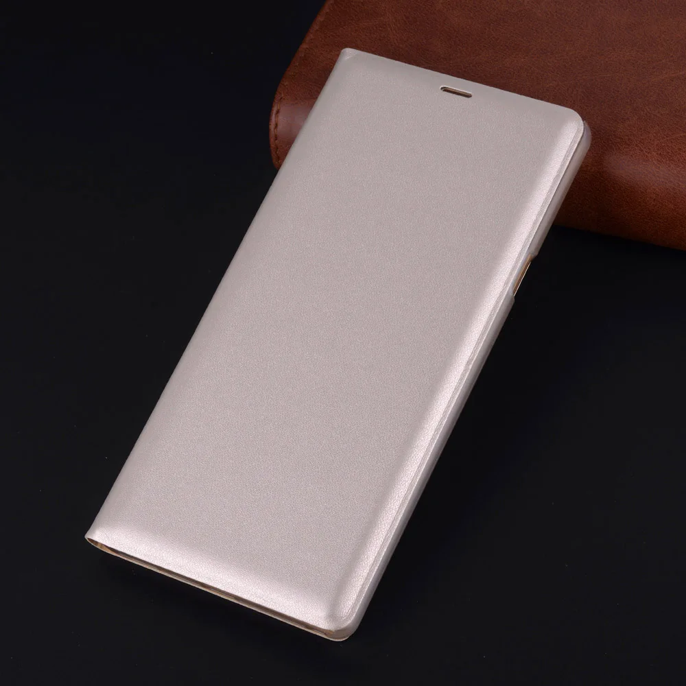 Роскошный кожаный флип-чехол для samsung Galaxy Note 9 SM N960 Чехол-бумажник С слот для карт для samsung Note9, SM-N960F, противоударный чехол - Цвет: Gold