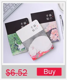 Корейский милый А5 бумажный блокнот цветные страницы Kawaii дневник в твердом переплете планировщик Блокнот Книга школьные канцелярские принадлежности подарок