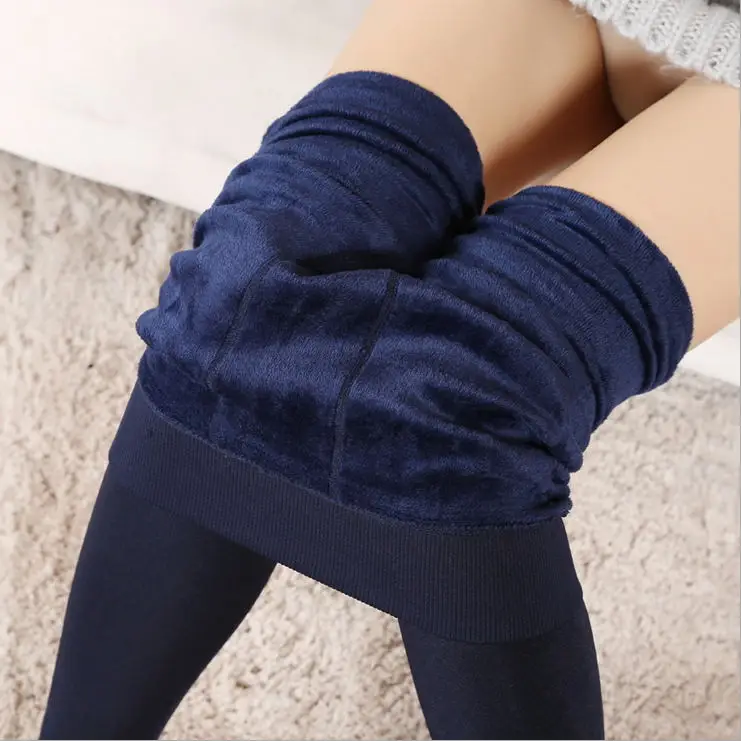 Women's Clothing Candy Colors Women Pants Plus Velvet