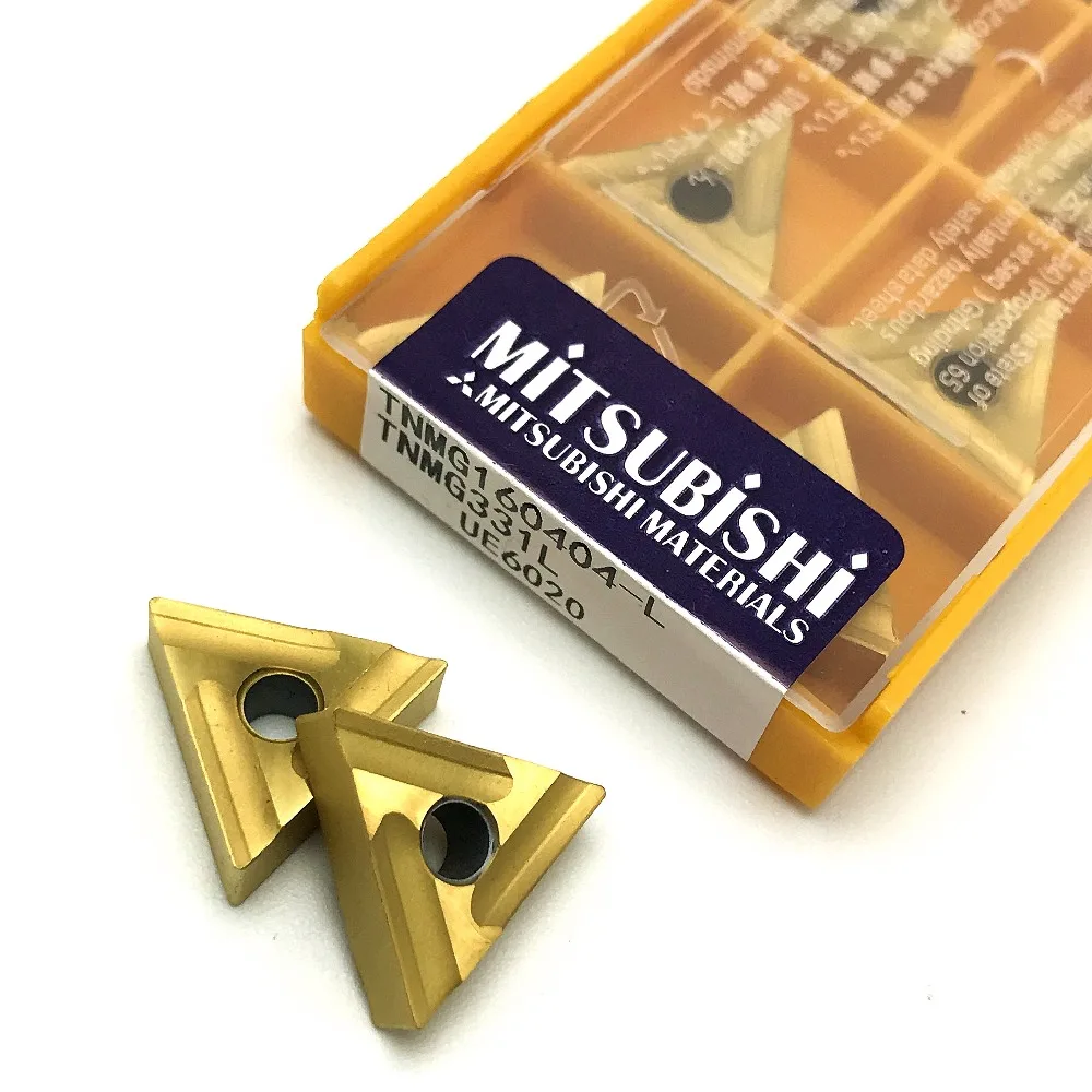 

20pcs TNMG160404 L UE6020 External Turning Insert Carbide Insert Tnmg 160404 for Lathe CNC Milling Turning Turning Tool