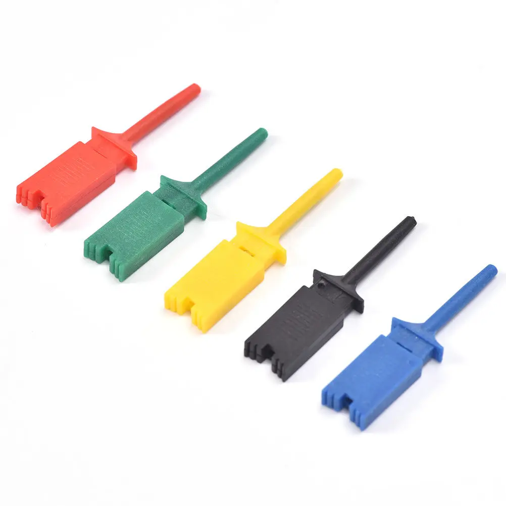 5pcs Test Hooks Clips For Logic Analyzers Logic Test Clipsin Cable