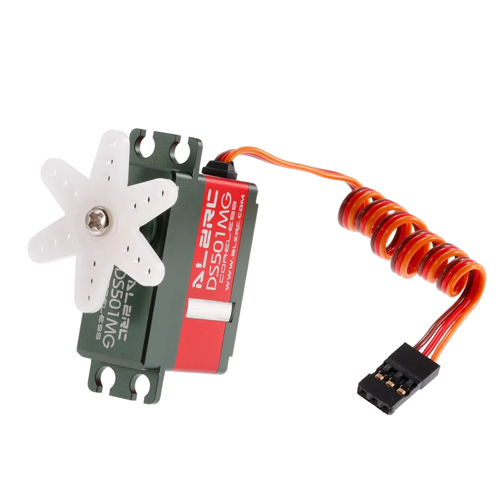 

DS501MG Coreless Motor Tail Servo for ALZRC Devil 380 420 450 Fast SAB Goblin 380 RC Helicopter