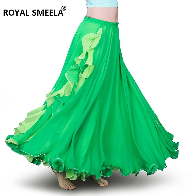 Женский шифоновый костюм для танца живота юбка в форме листа лотоса|skirt ballerina|skirts