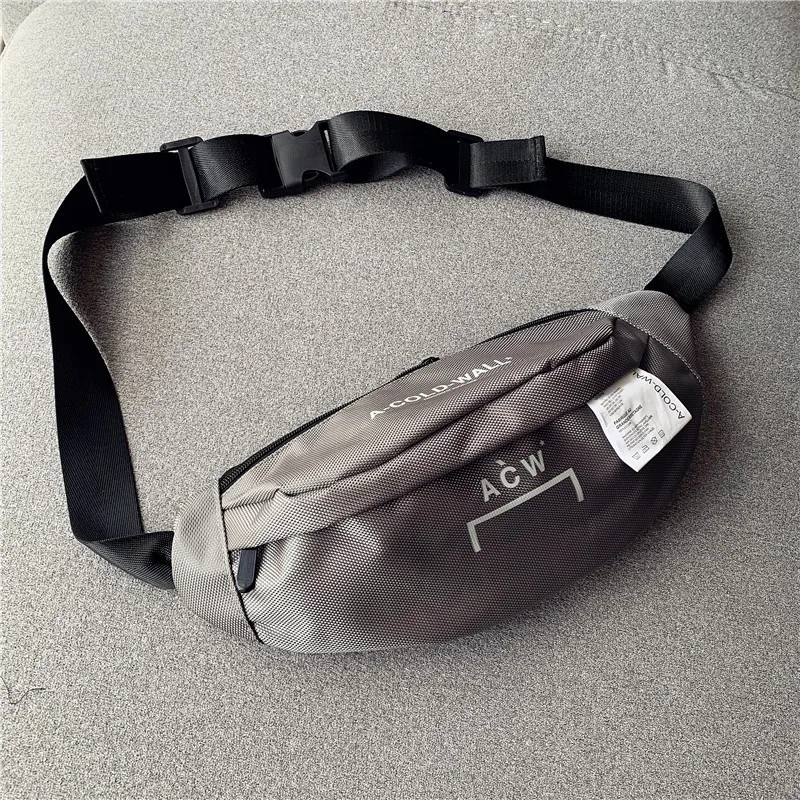 Высокое качество A-Cold-Wall ACW для женщин и мужчин унисекс Waistbag сумки хип-хоп Уличная ACW сумки рюкзак