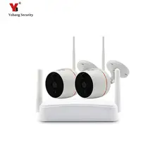 Беспроводная мини камера безопасности HD 1080P Wifi мини NVR комплект наружного видеонаблюдения домашняя беспроводная ip-камера комплект