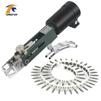 Upgrade Chain Nail Gun Adapter Screw Gun for Electric Drill Woodworking Tool Cordless Power Drill 220v 530w 1pc screw speed control hand held electric drill automatic continuous electric screw gun wood finishing tool