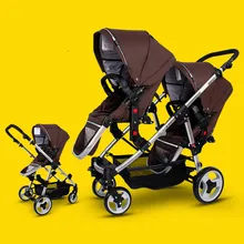 Easywalker Twins Baby Stroller Before And After The Double Baby Four Baby Accessories European Baby Strollers