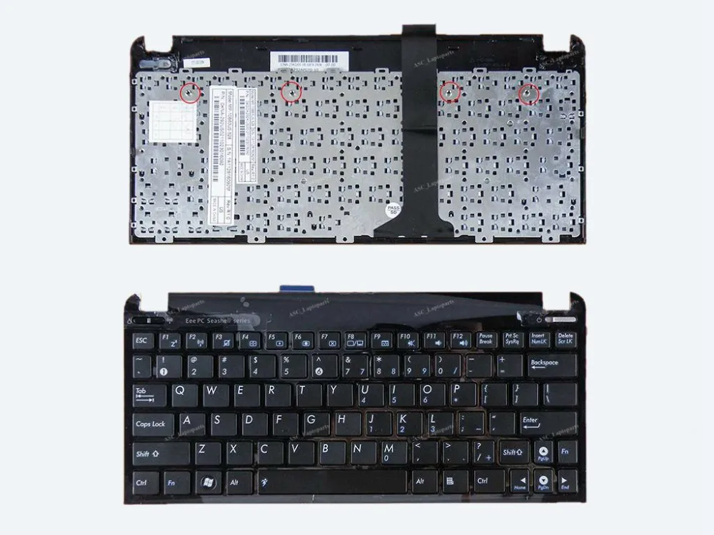 New For Asus Eee Pc 1015p 1015pe 1015pn 1015pem Series Laptop Us Keyboard Black Laptop Replacement Parts Laptop Replacement Keyboards