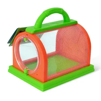 

Insect Box Small Pet Observation Box Children's Portable Plastic Insect Cage Box Feeding Observation Experiment Boxes Pet Cage