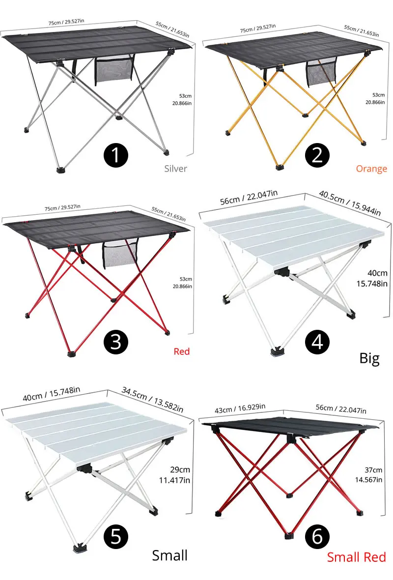 Столик для улицы, Кемпинг Алюминиевый Сплав стол для пикника водонепроницаемый ультра-легкий прочный раскладной столик