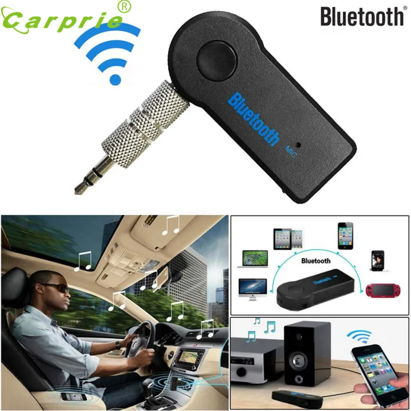 2018 Handfree Car Bluetooth Music Receiver Universal 3.5mm Streaming