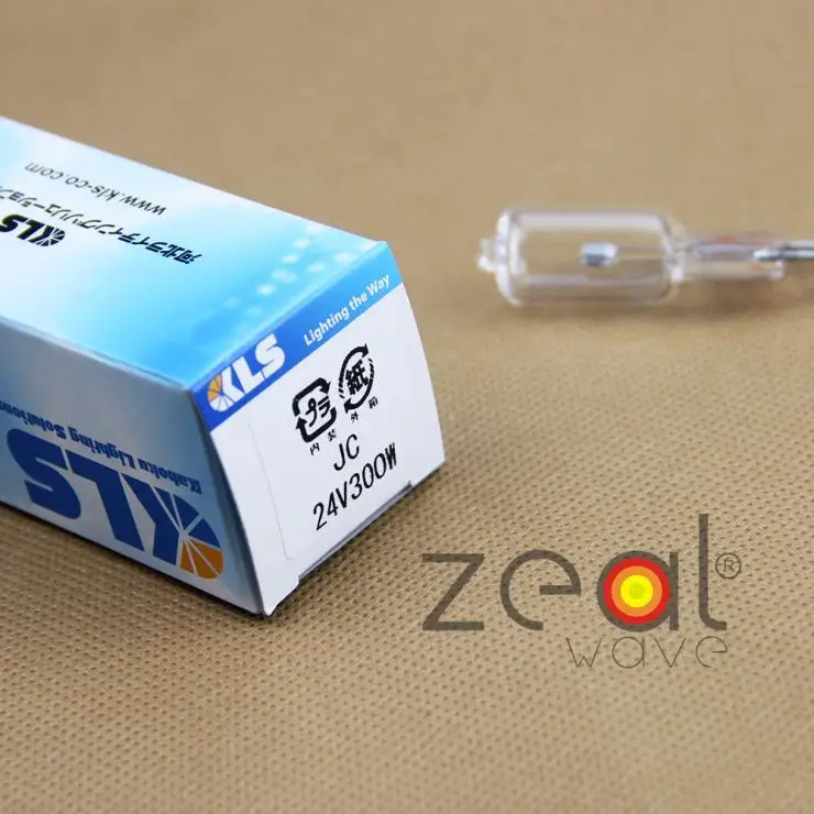 

KLS JC 24V300W Halogen Lamp,OHP Projector,Video STTV Photo Lights,industrial Lighting,24V 300W Single Ended Bulb,JC 24V300W